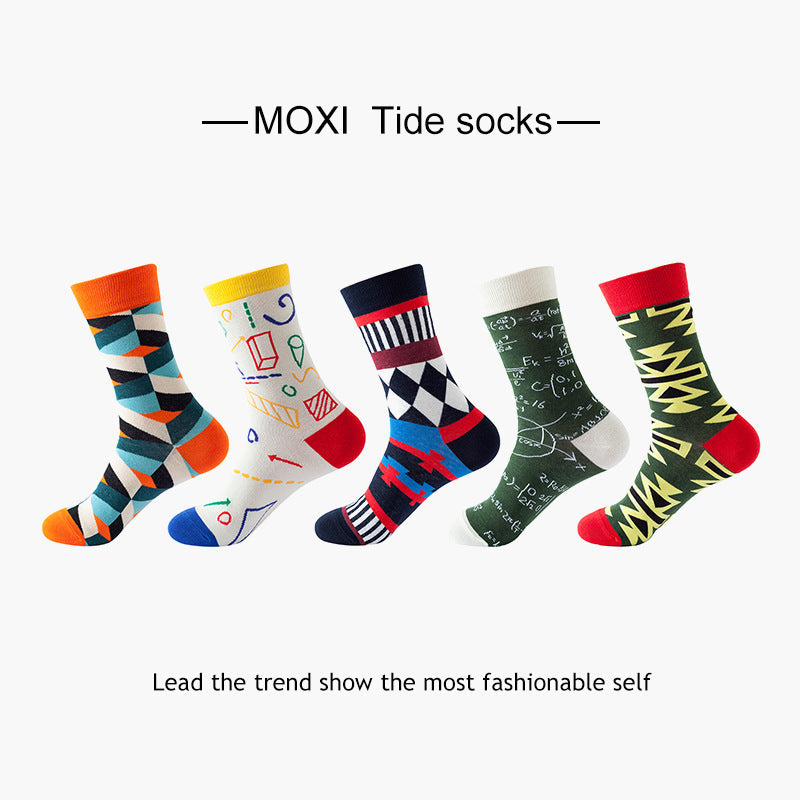 Women's Colourful Patterned Thick Socks