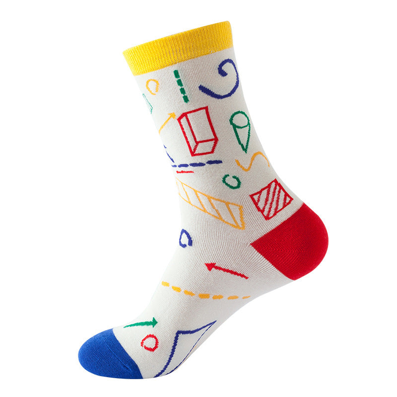 Women's Colourful Patterned Thick Socks