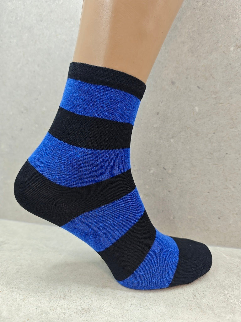 Women’s Colourful Striped Socks, Pack Of 6, 12 & 24 Pairs