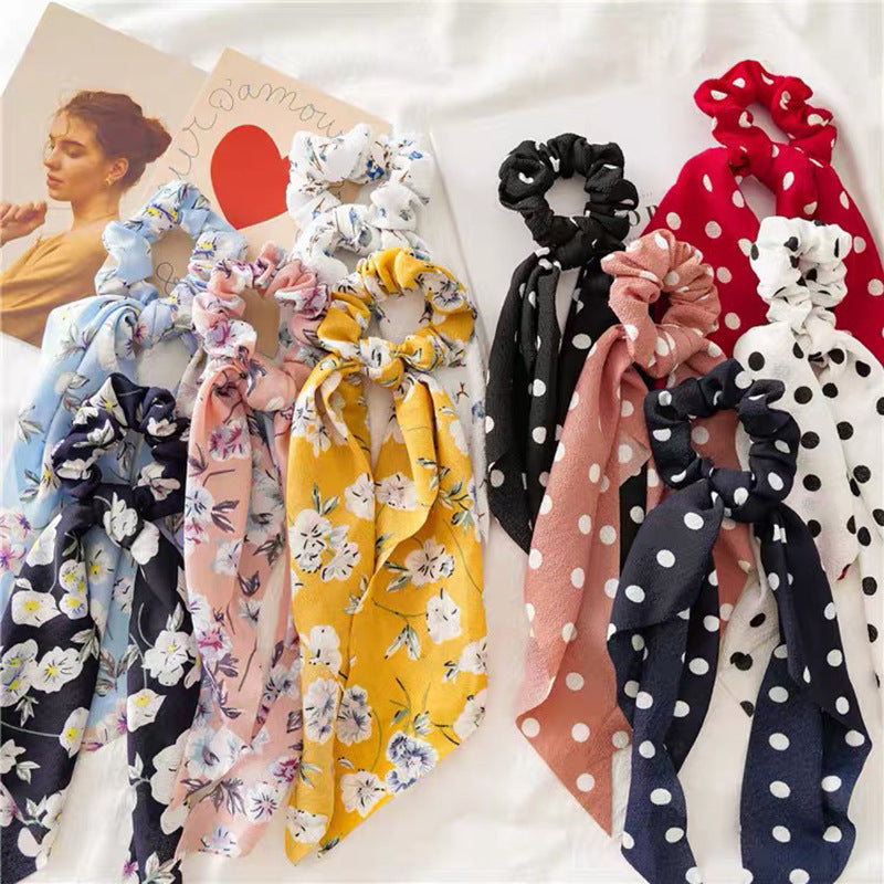 Women’s Elegant Hair Ties, Summer Scrunchies