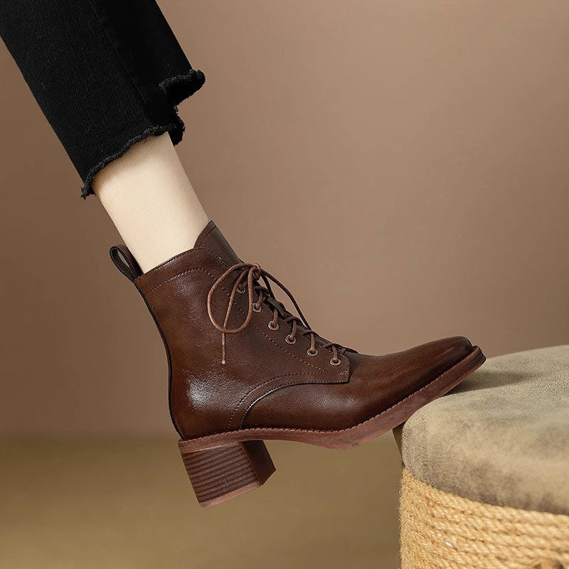 Elegant Pointed-Toe Ankle Boots for Women