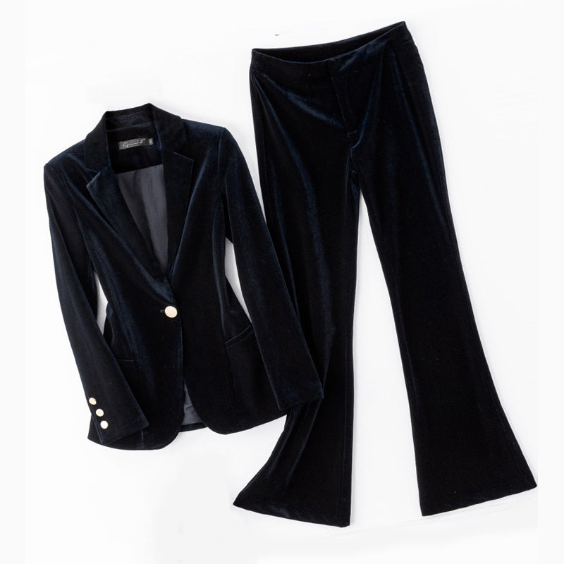 Women's Luxury Velvet Suit | High-End Luxury Suit
