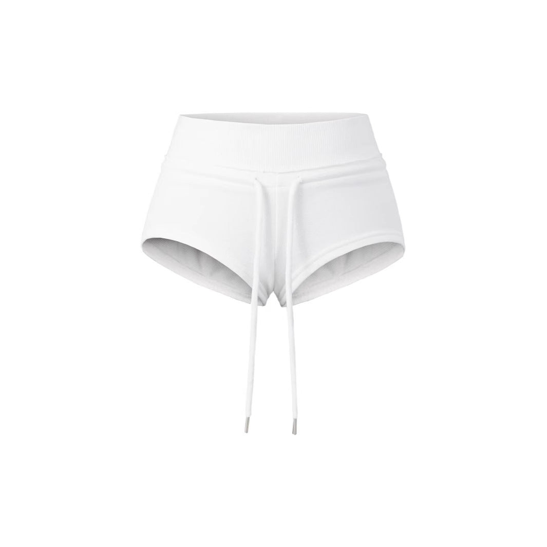 Women's High-waisted Drawstring Summer Shorts