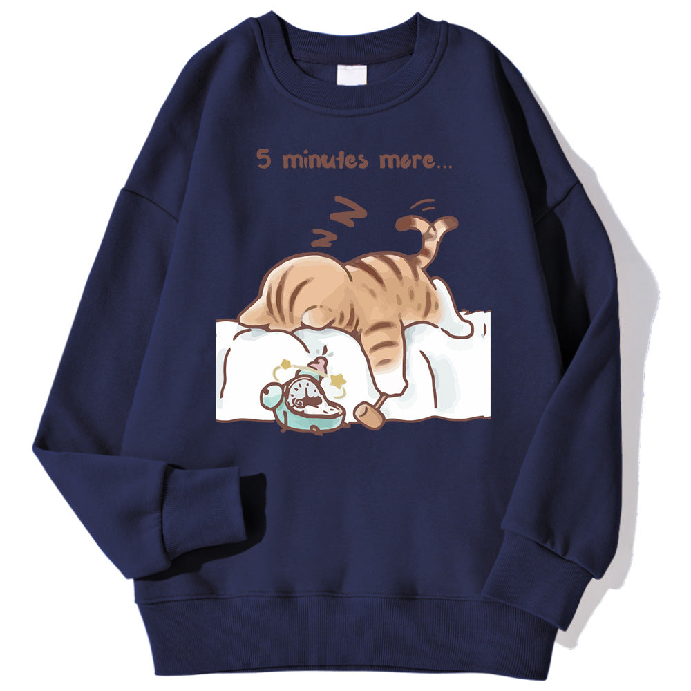 Women's Korean Style Printed Sweatshirt, Spring Fashion, Summer Top