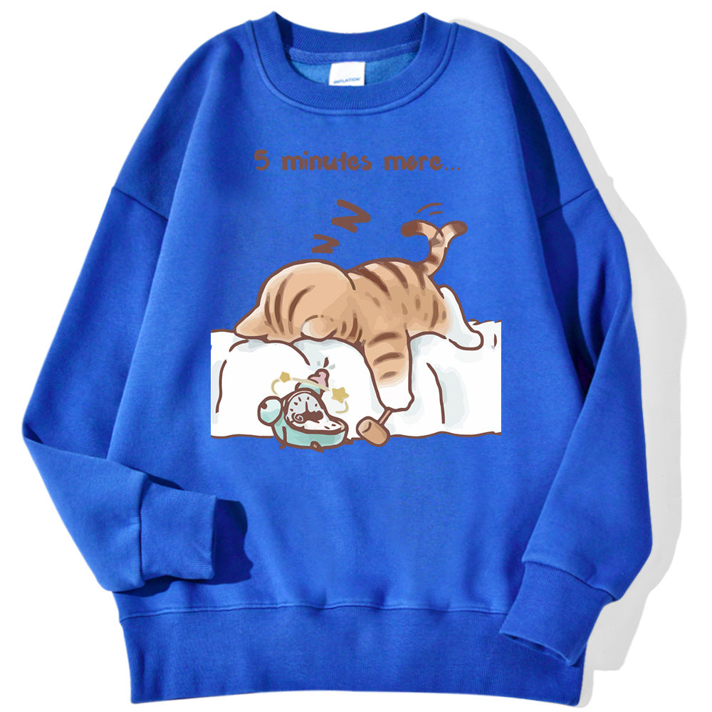 Women's Korean Style Printed Sweatshirt, Spring Fashion, Summer Top