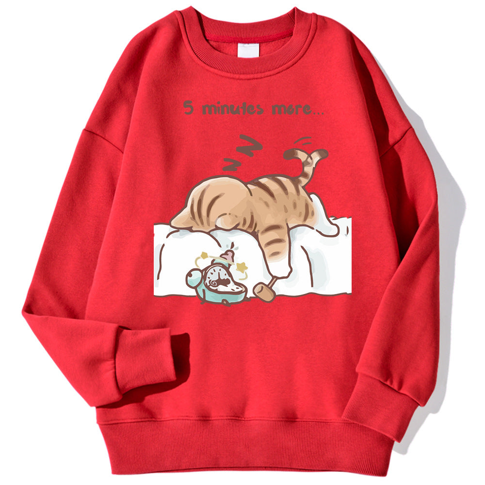 Women's Korean Style Printed Sweatshirt, Spring Fashion, Summer Top