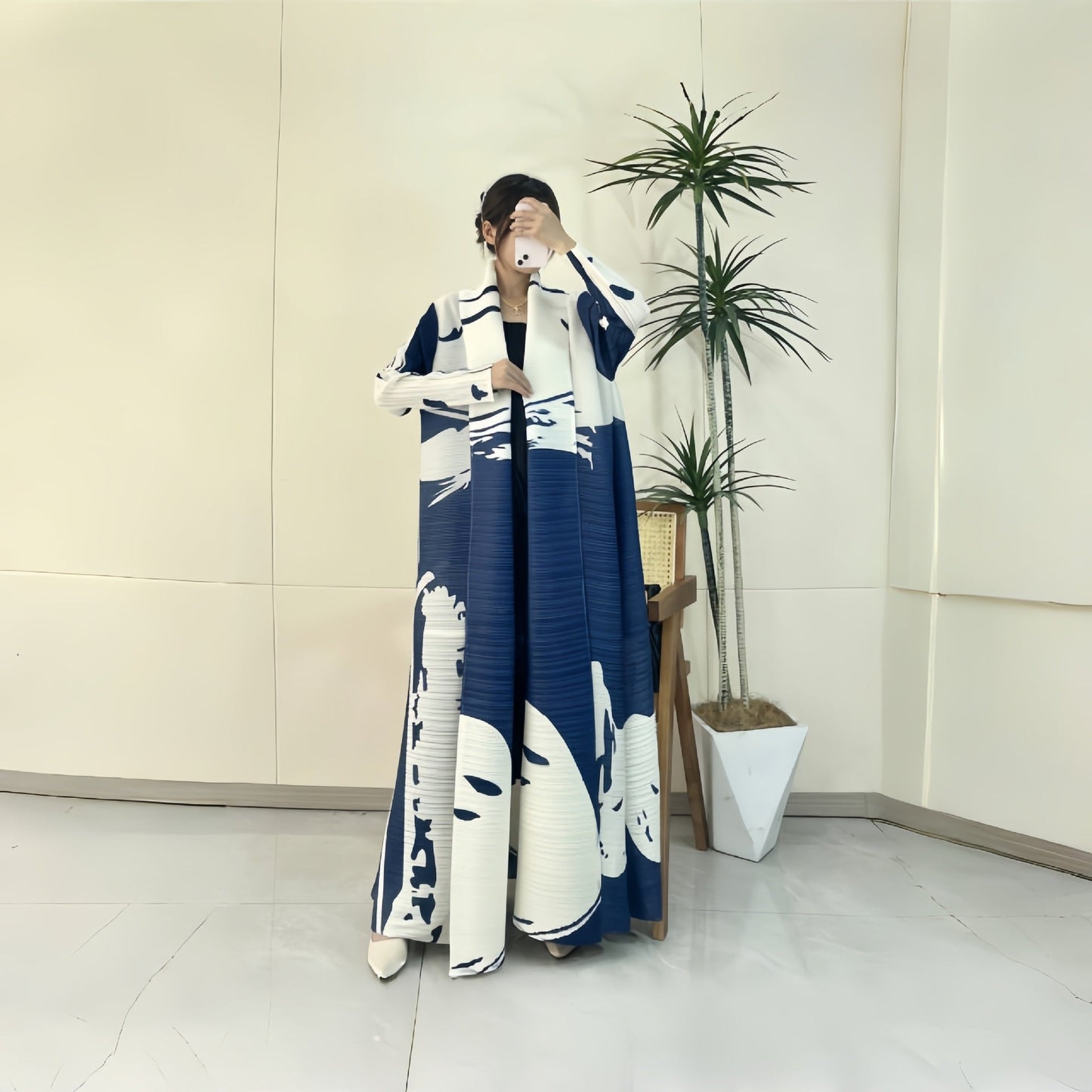 Luxury Long Cape Abaya - Premium Modest Outerwear
