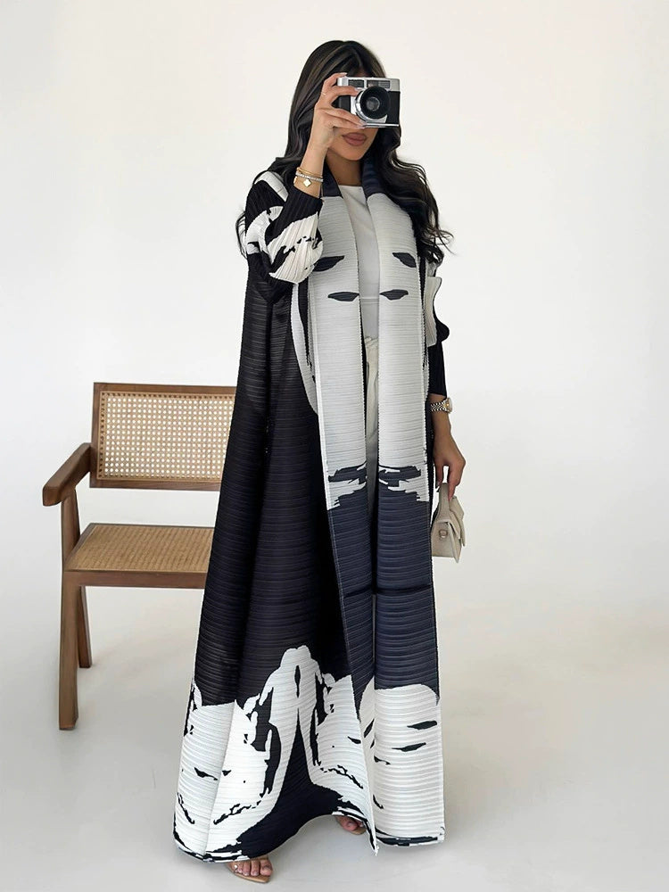 Luxury Long Cape Abaya - Premium Modest Outerwear