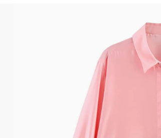 Women's Printed Lapel Shirt