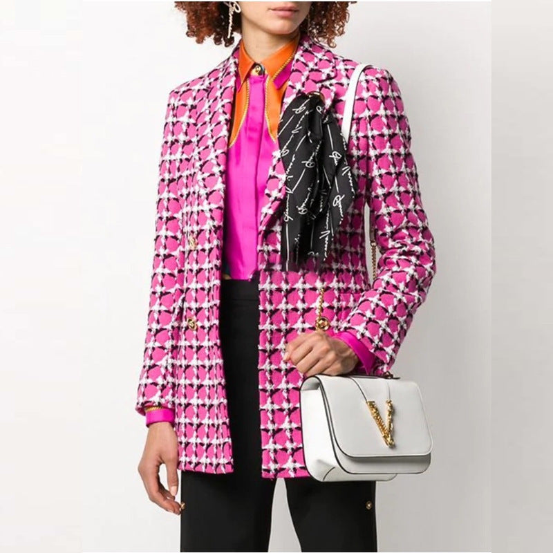 Women’s Rose Red Suit Jacket