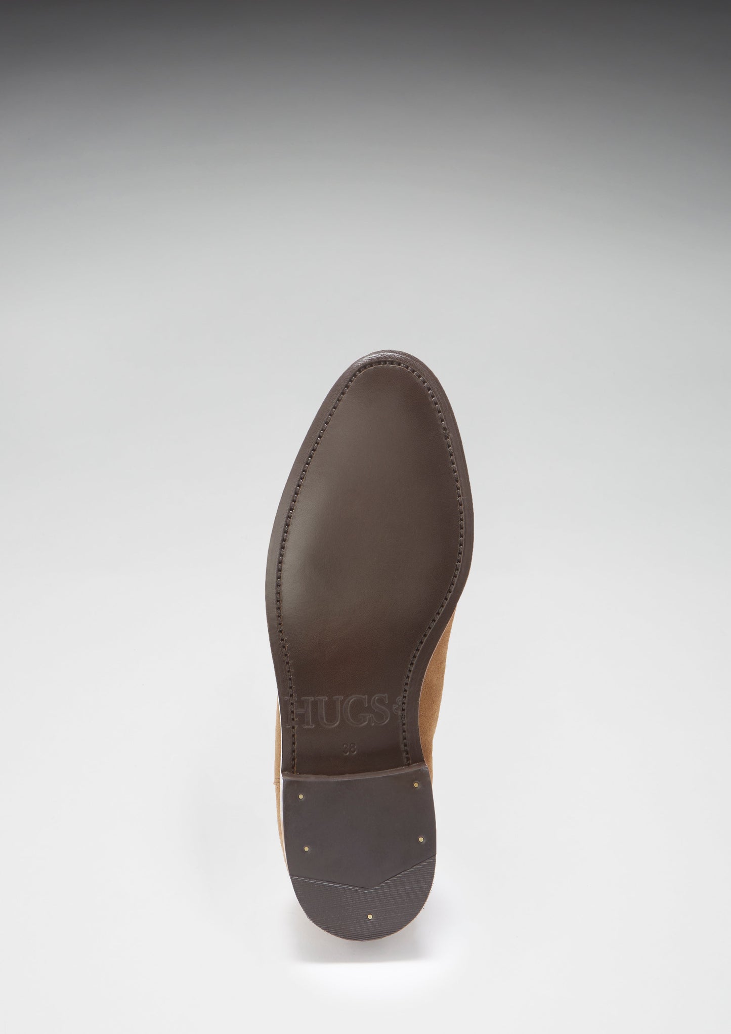 Women's Tobacco Suede Chelsea Boots, Welted Leather Sole