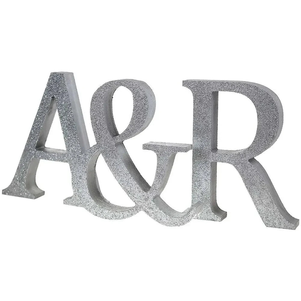 Wooden Letters Large 13cm MDF Capital Numbers & Symbols for Crafts Free Standing