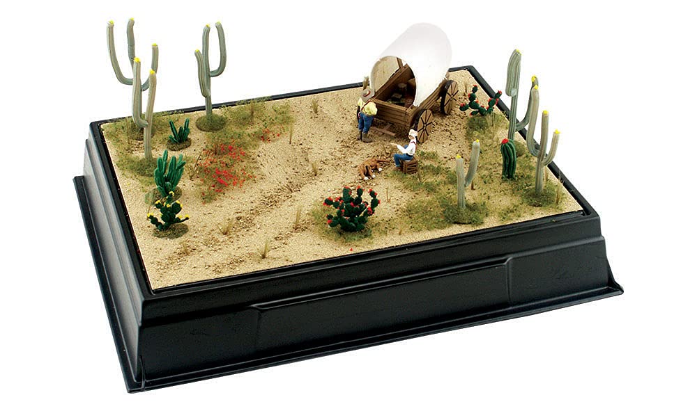 Woodland Scenics SP4124 Desert Plants Diorama Kit – Versatile Desert Miniature Elements for Crafts