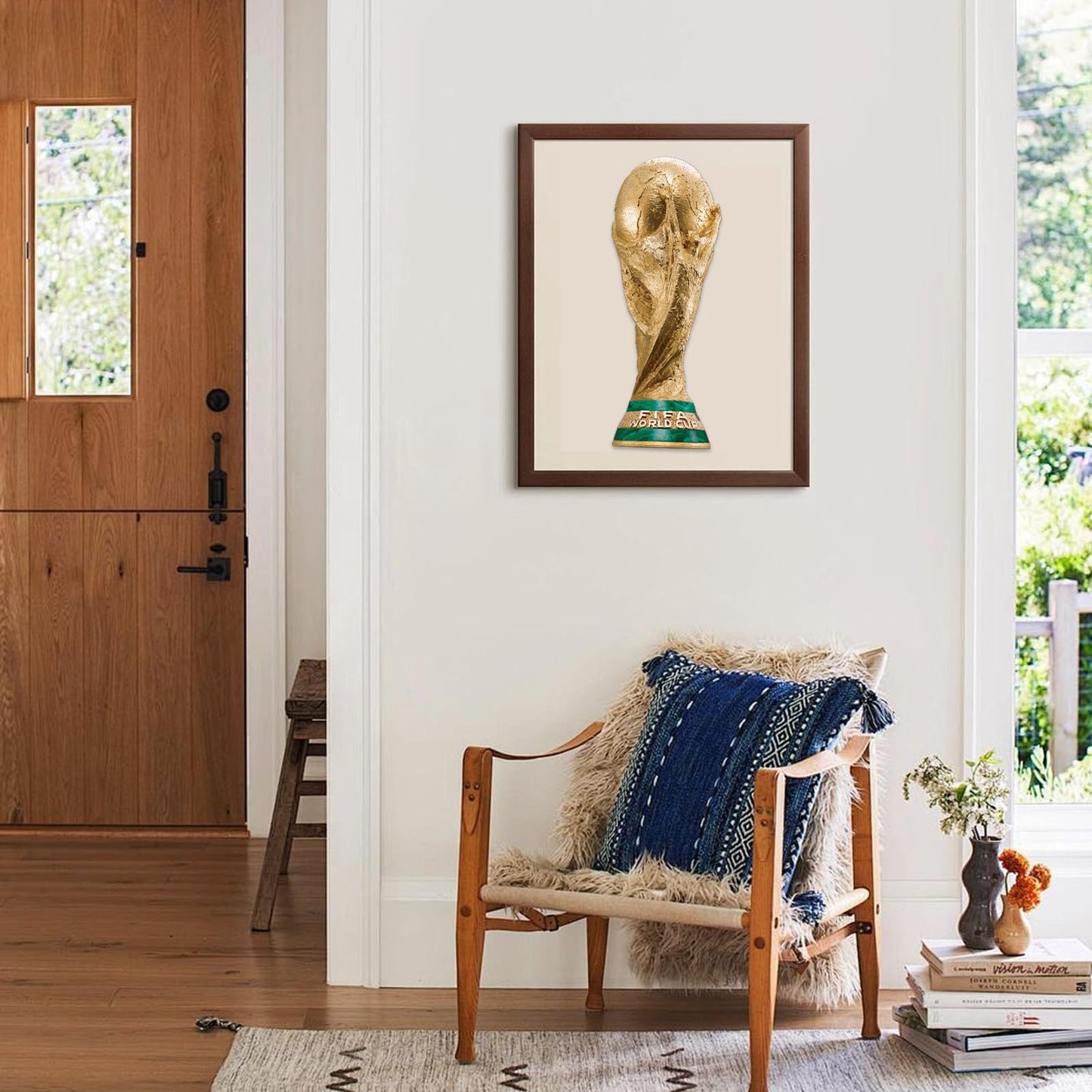 WOODLUX Official FIFA World Cup 2026 Trophy Puzzle – 200 Pieces, 5mm Wood