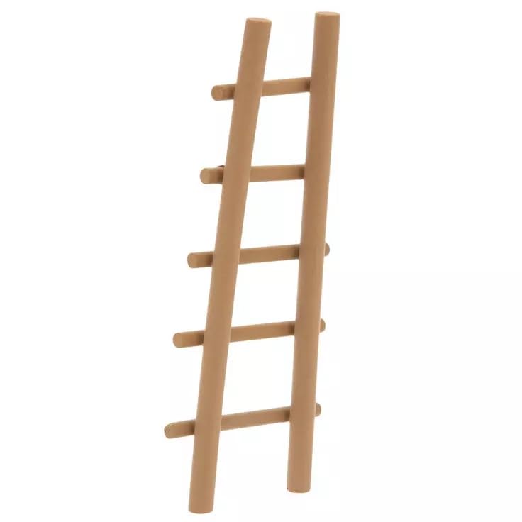 Woodpile Fun! Miniature Wood Ladder for Dollhouses & Dioramas