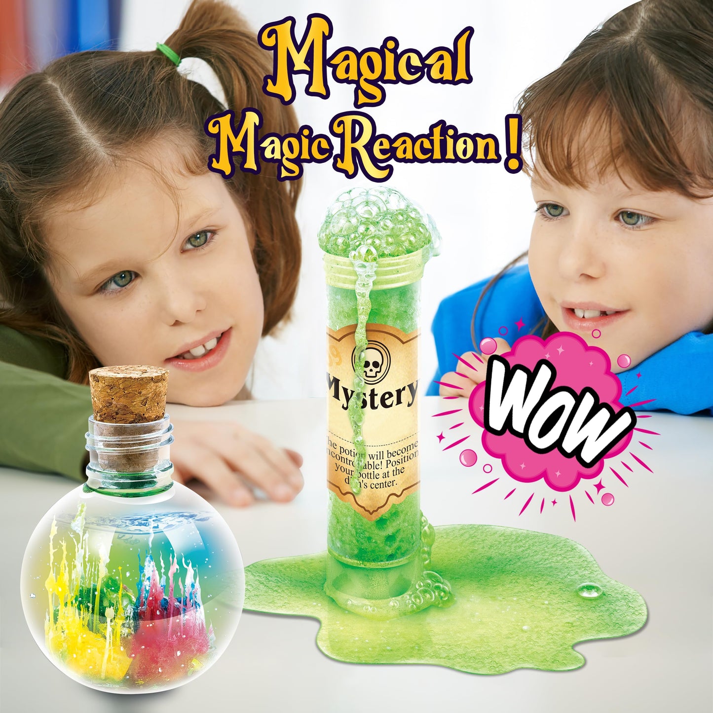 Wookidel Fairy Magic Kit for Kids — 22 Potion Bottles Craft Set