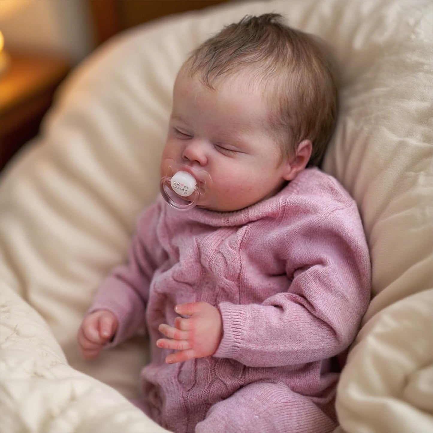 WOOROY Realistic Reborn Baby Dolls – 18-Inch Sleeping Newborn Girl
