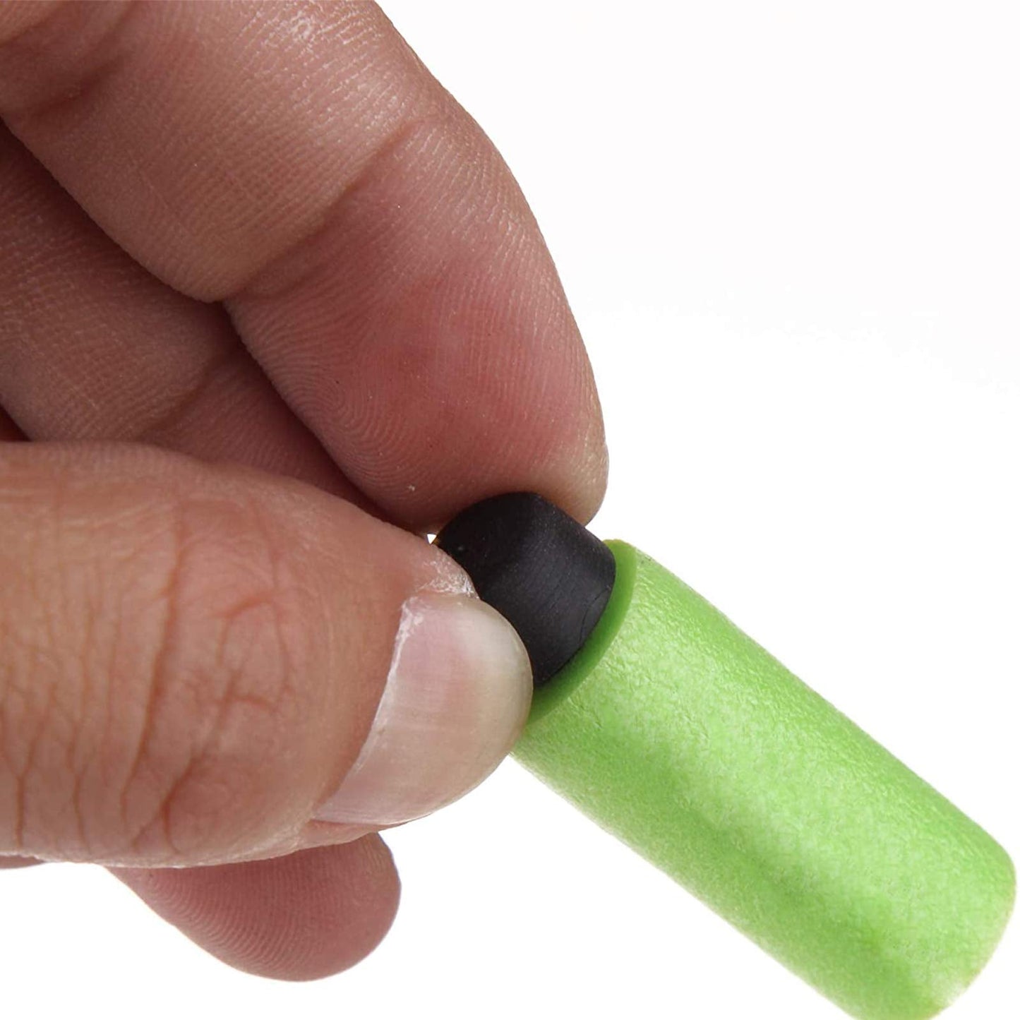 WORKER 50Pcs Stefan 36mm Short Darts for Nerf – Green Black