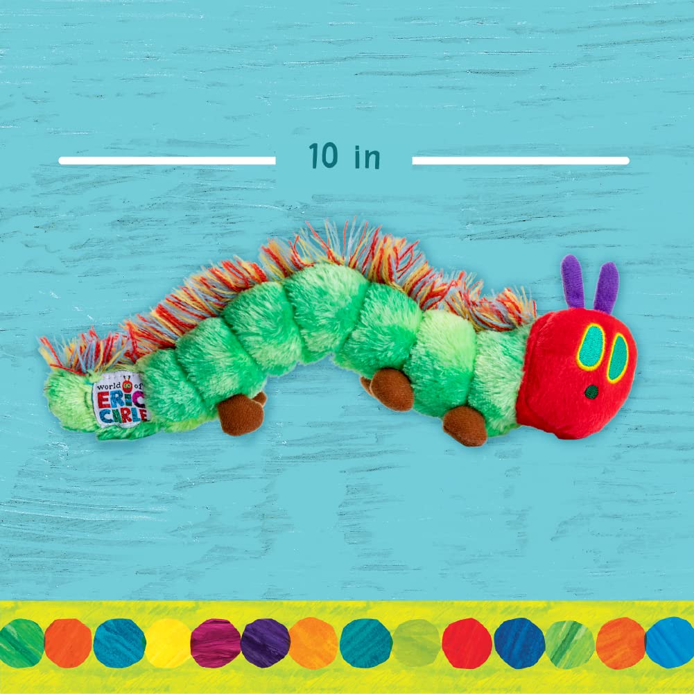 KIDS PREFERRED World of Eric Carle Caterpillar Bean Bag Toy 10in