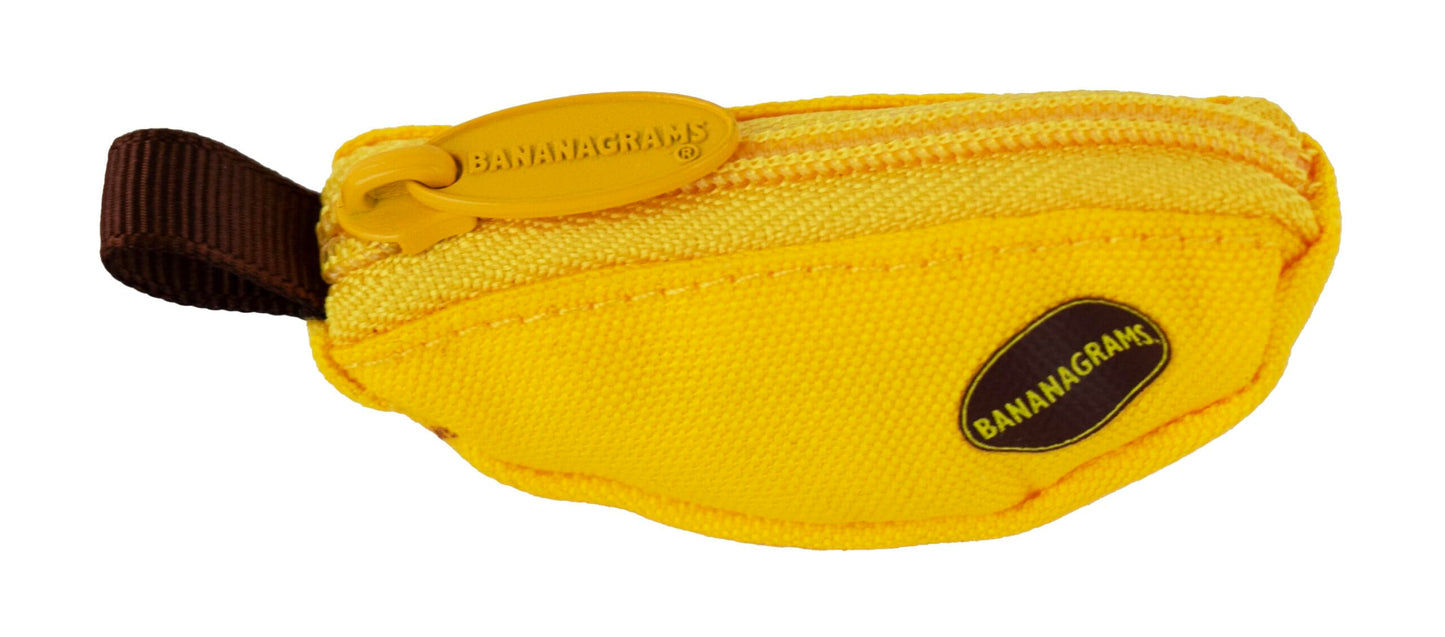 World's Smallest Bananagrams - Family Word Game with Banana Pouch & 144 Tiles | Ages 8+