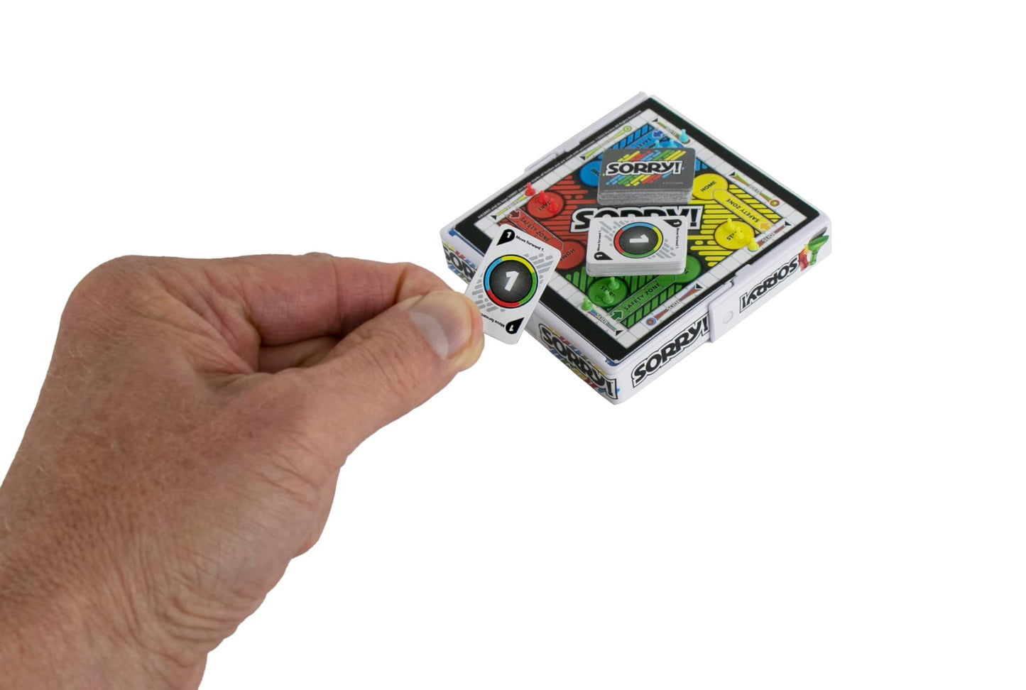 World's Smallest Board Games Set of 4: Clue, Sorry, Battleship, Blokus – Bundle