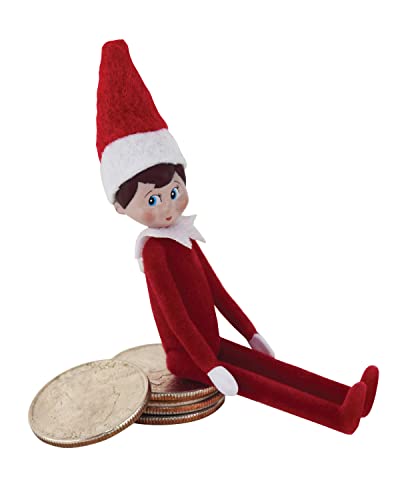 World's Smallest Elf On The Shelf - 4 Inch Boy Scout Elf with Blue Eyes