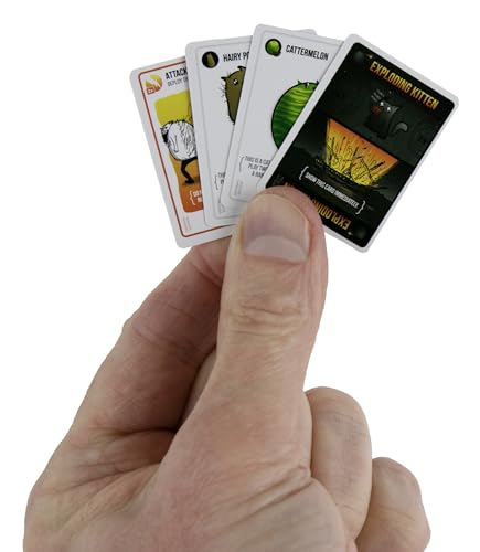 World's Smallest Exploding Kittens: Mini Travel Card Game for Ages 8+ | Family Fun