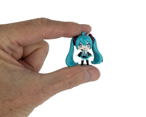World's Smallest Hatsune Miku Micro Figure – 1.25-Inch Collectible with Stand