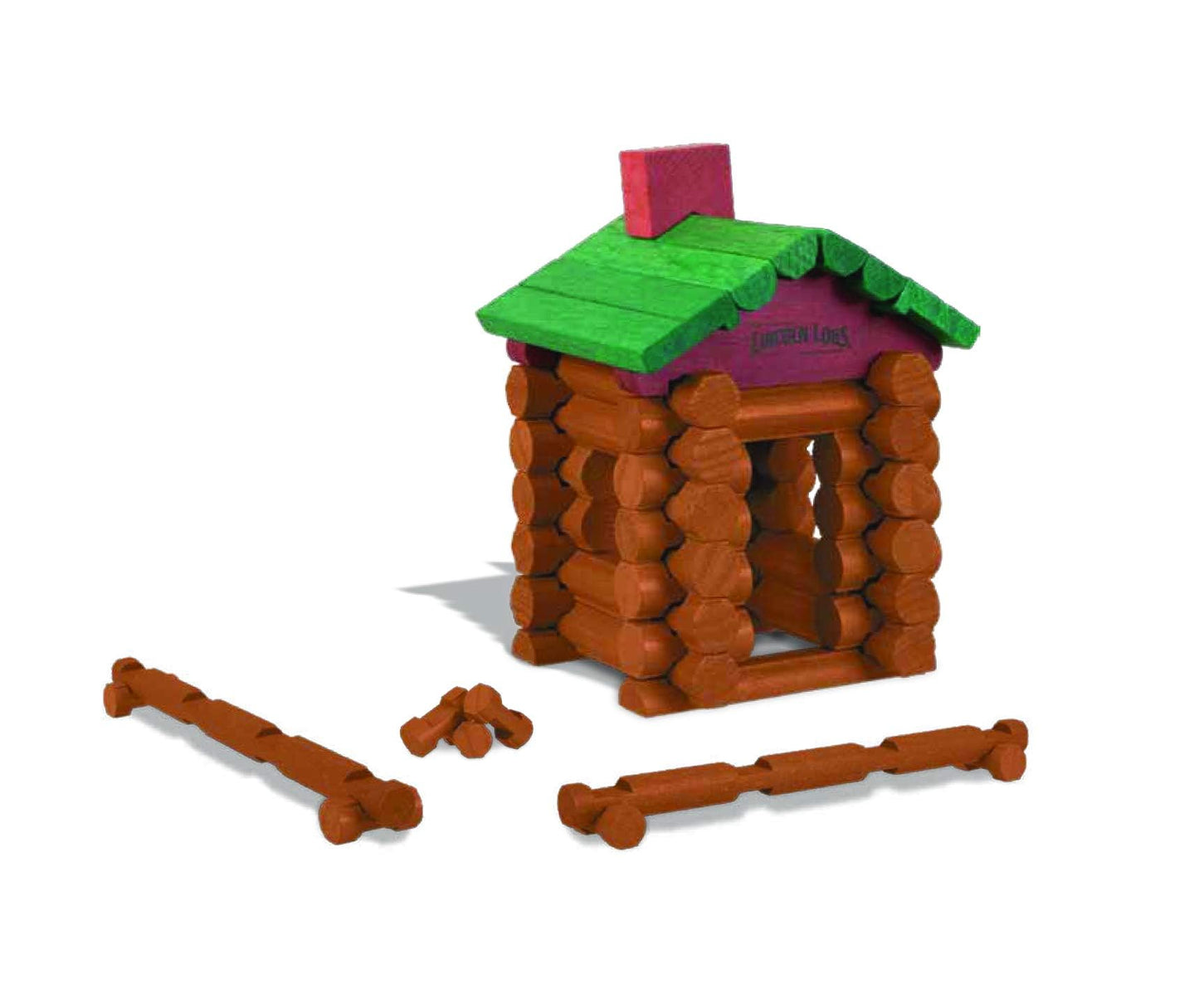 World's Smallest Lincoln Logs – Tiny Buildable Cabins (Hasbro Licensed)