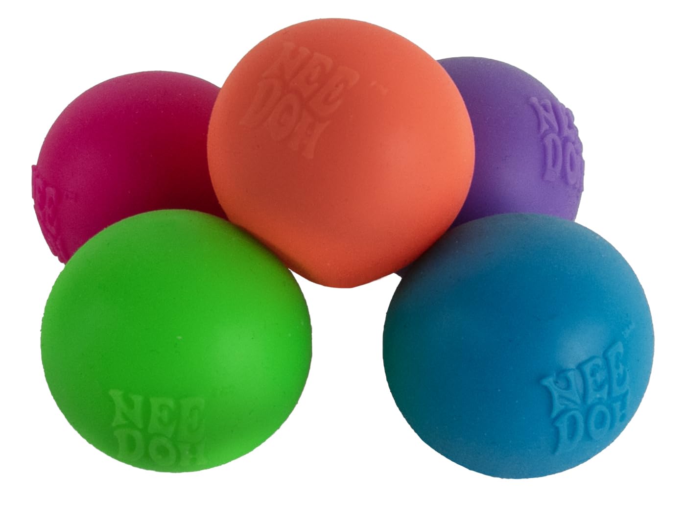 World's Smallest Nee-Doh – 1.25-Inch Pocket Stress Ball, Random Colors