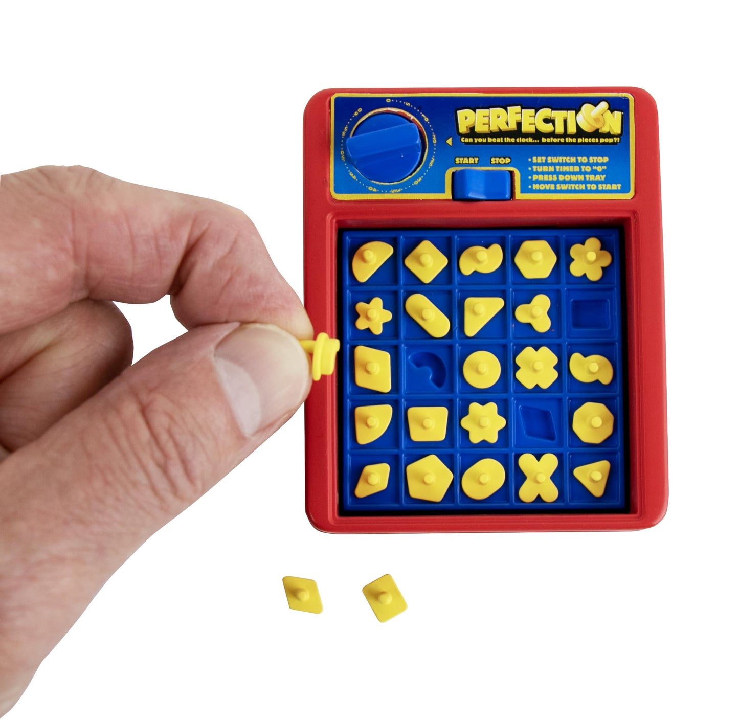 World's Smallest Perfection: Fully Functional Mini Shape Game | Travel-Ready Fun