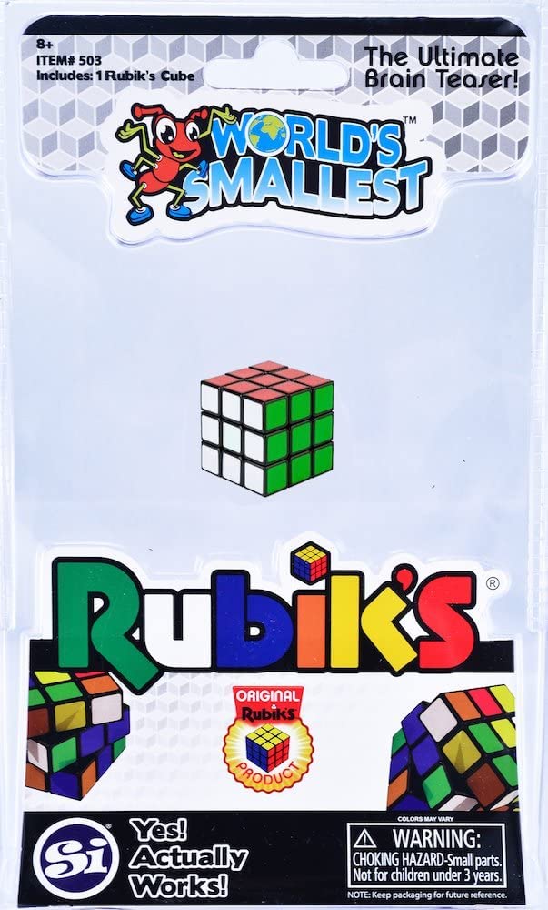 World's Smallest Rubik's Cube — Pocket-Sized 3D Puzzle