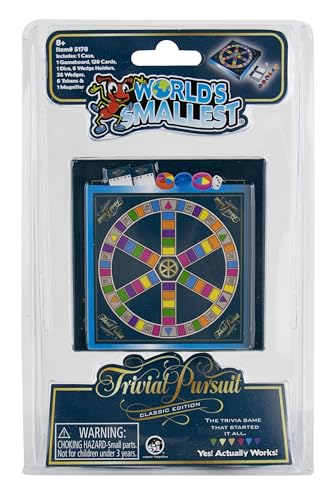 World's Smallest Trivial Pursuit – Pocket-Size Trivia Game