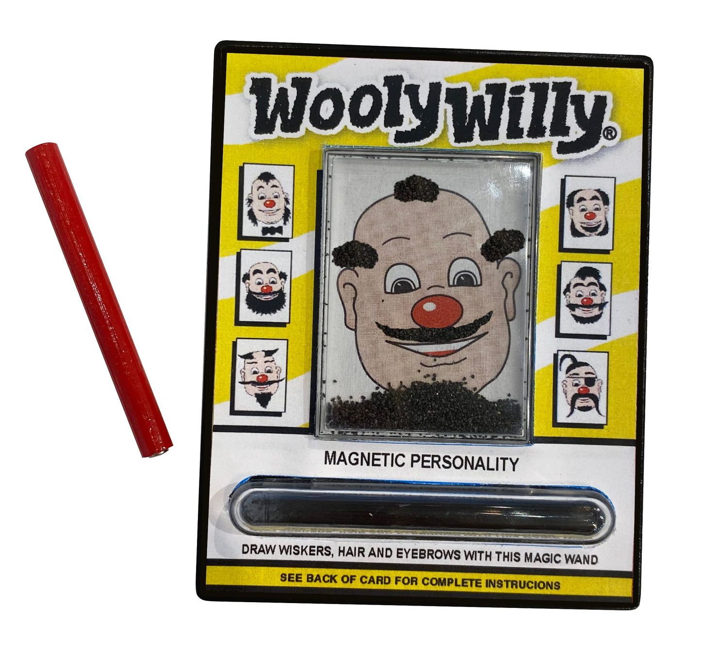 World's Smallest Wooly Willy – Pocket-Sized Classic Drawing Toy