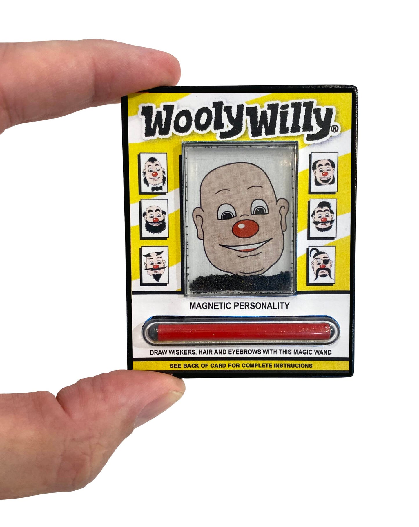 World's Smallest Wooly Willy – Pocket-Sized Classic Drawing Toy