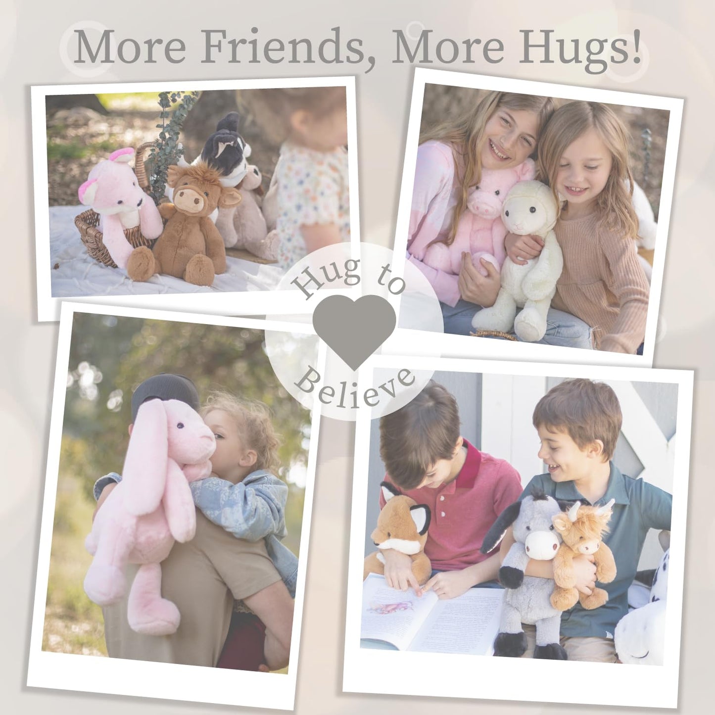 World’s Softest Lushee Duds Doggie 16-inch Plush – Cuddle Toy for All Ages | Safe, Kid-Friendly Materials