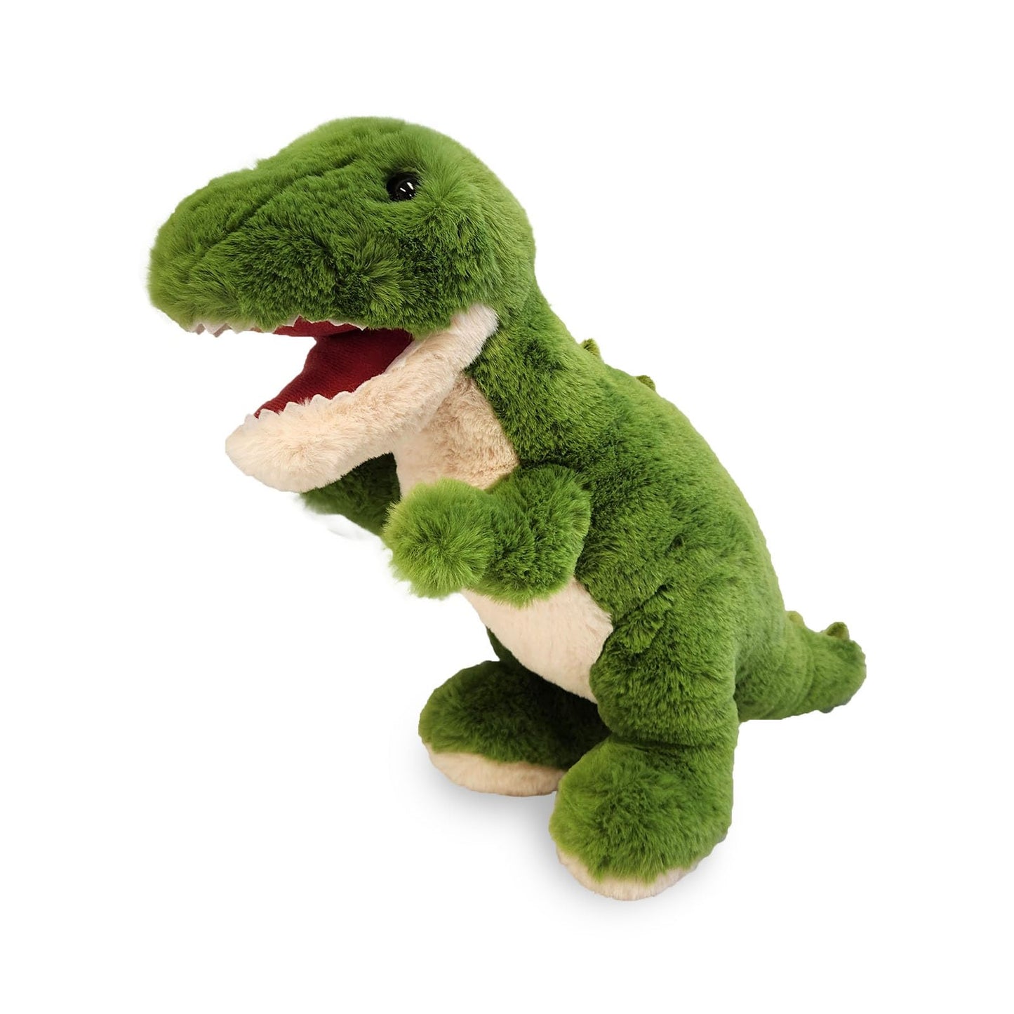 World's Softest Lushee Tex Trex 16-Inch Plush – Ultra-Soft, Safe, Cuddly Toy