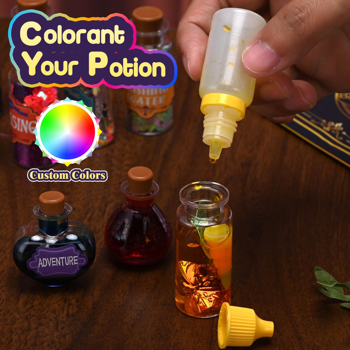 Wothfav Fairy Magic Potion Kit for Kids – 22 Potion Bottles, Creative Craft & Gift Idea