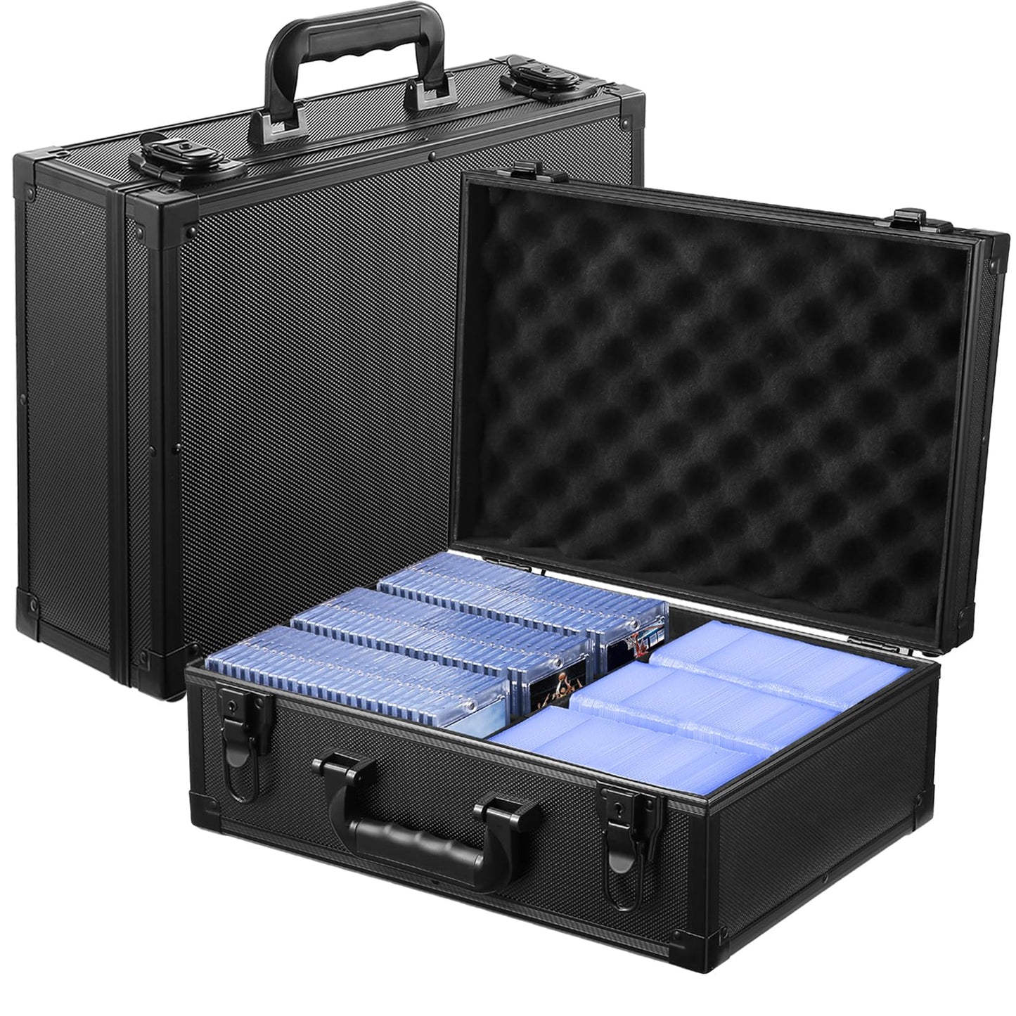 WOT I Trading Card Storage Box – 600+ Toploaders & Secure Case