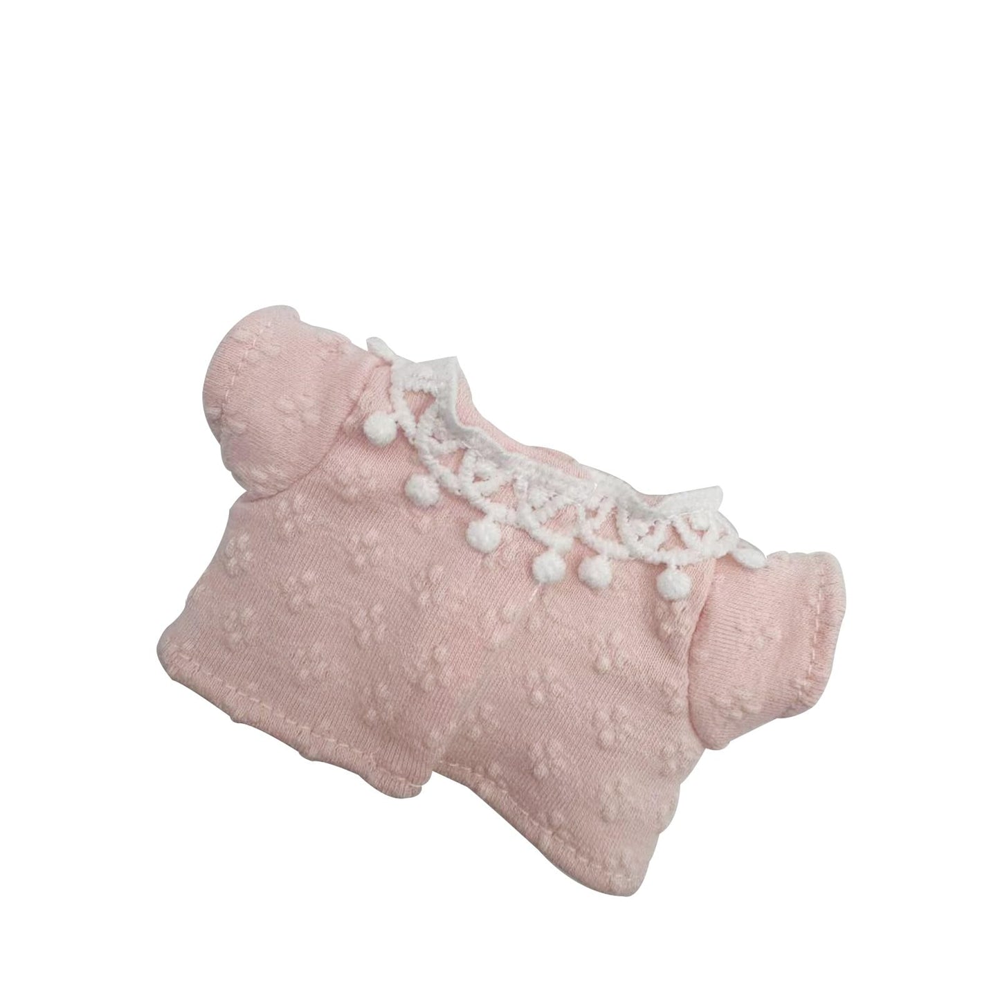 Wovglap 17cm Doll Clothes Set – Pink 2 Kawaii Dress Up for La Bubu Labu bu Pendants