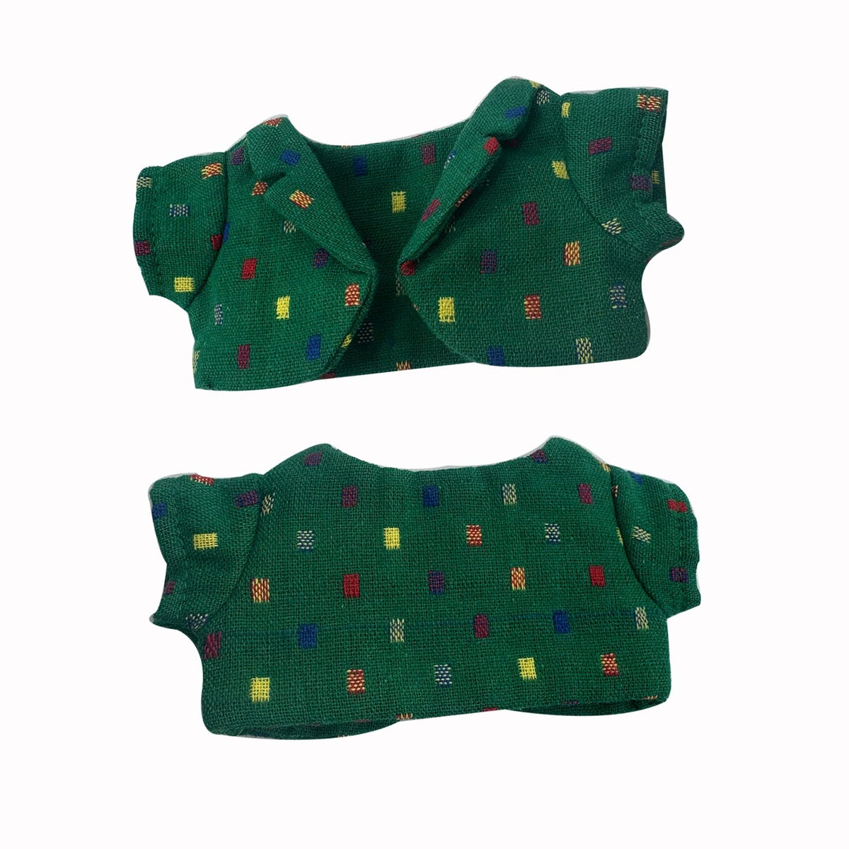 Wovglap Labubus Doll Outfits – Dark Green Kawaii Dress Up for 17cm Labubus Dolls