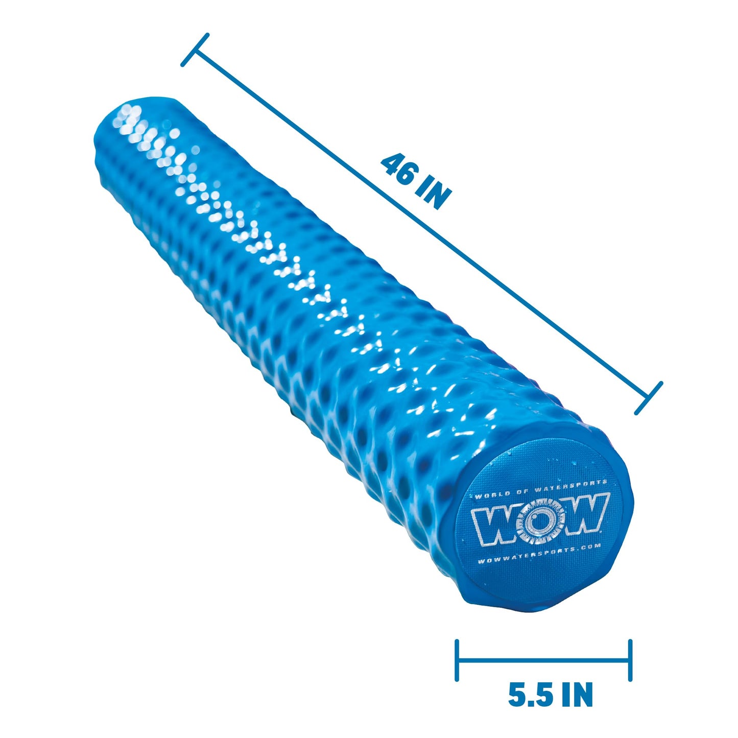 WOW Sports Heavy Duty Vinyl Jumbo Pool Noodle – 250 lb Buoyancy for Pool & Lake