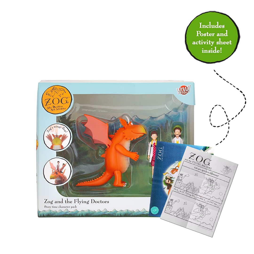 Zog and The Flying Doctors Story Time Set — Collectable Articulated Figures | WOW! STUFF