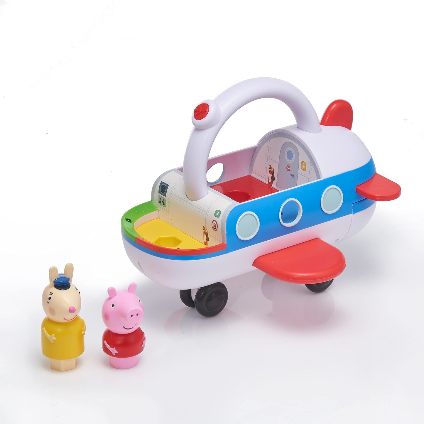 WOW! STUFF Peppa Pig Clever Plane – Motion-Sensing Preschool Toy (25+ Lights & Sounds, 3+)