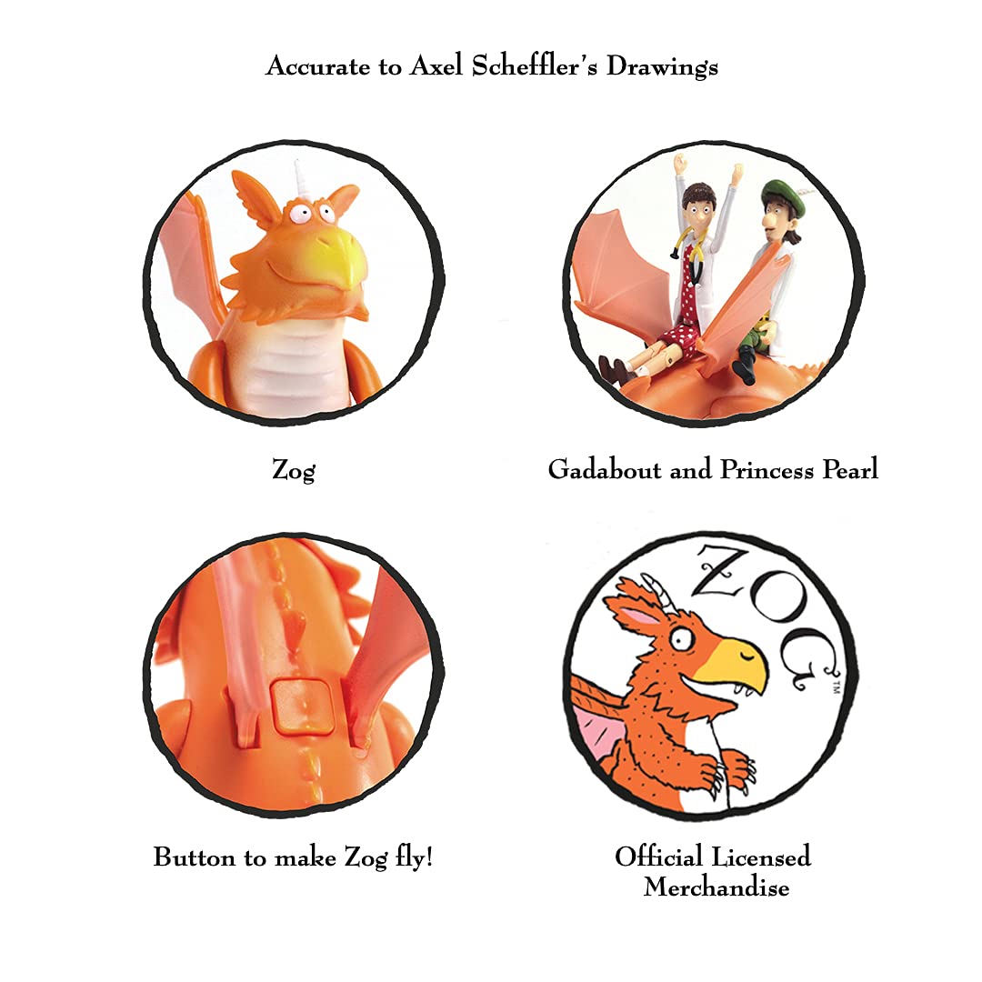 Zog and The Flying Doctors Story Time Set — Collectable Articulated Figures | WOW! STUFF