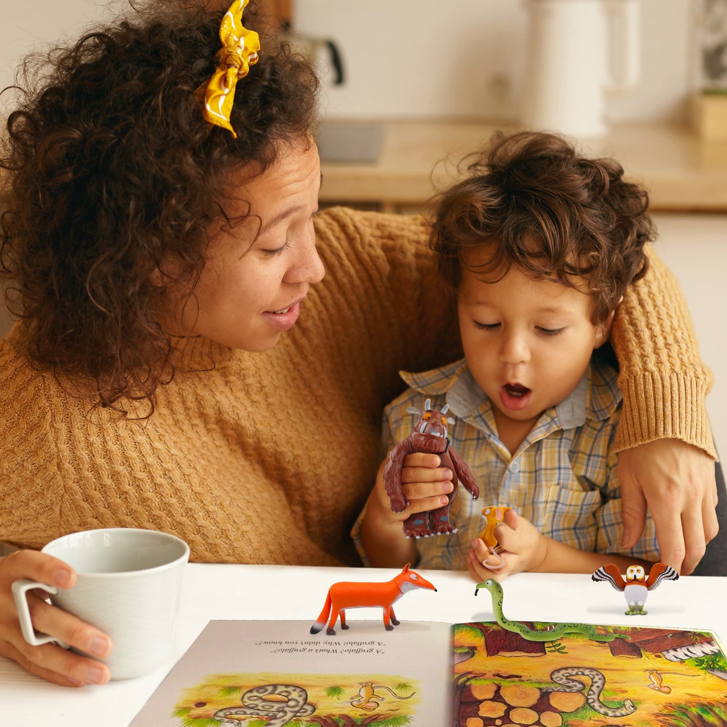WOW! STUFF Gruffalo Mini Play Figures – Story Time Pack (Official Merchandise)