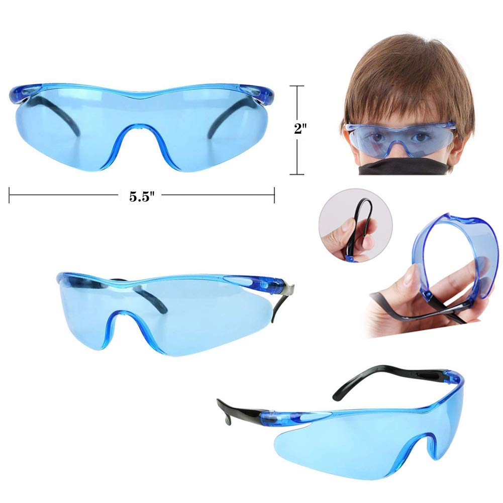Wowang Nerf Vest Kit for N-Strike Elite – Darts, Clips, Mask & Glasses