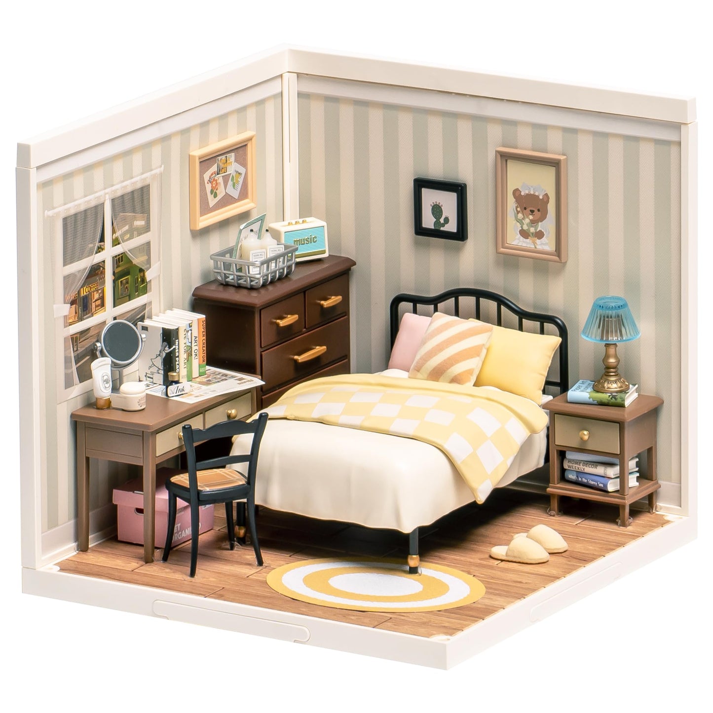 Wowood Super Creator Mini Blocks – Adult Model Building Kit (Sweet Dream Bedroom)