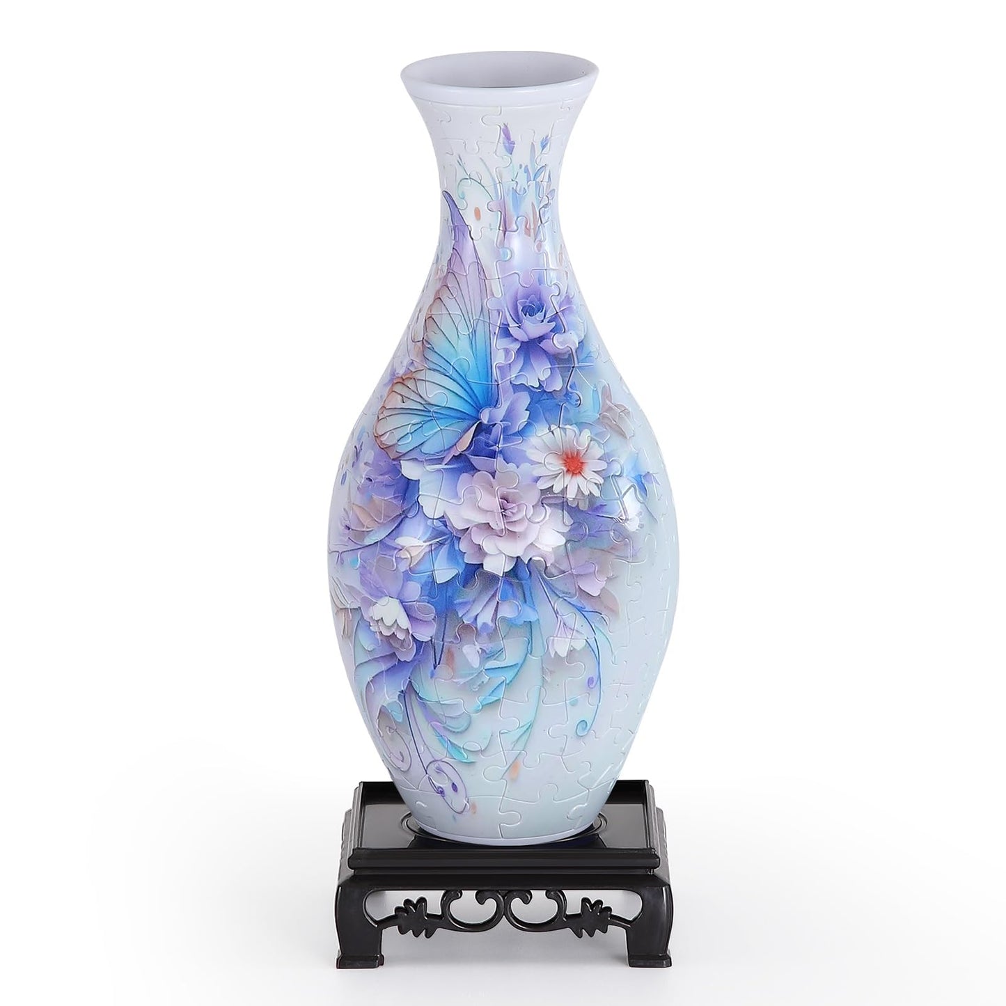 WowSome 3D Puzzle Vase for Adults - Durable Interlocking Pieces & Dual Assembly Modes