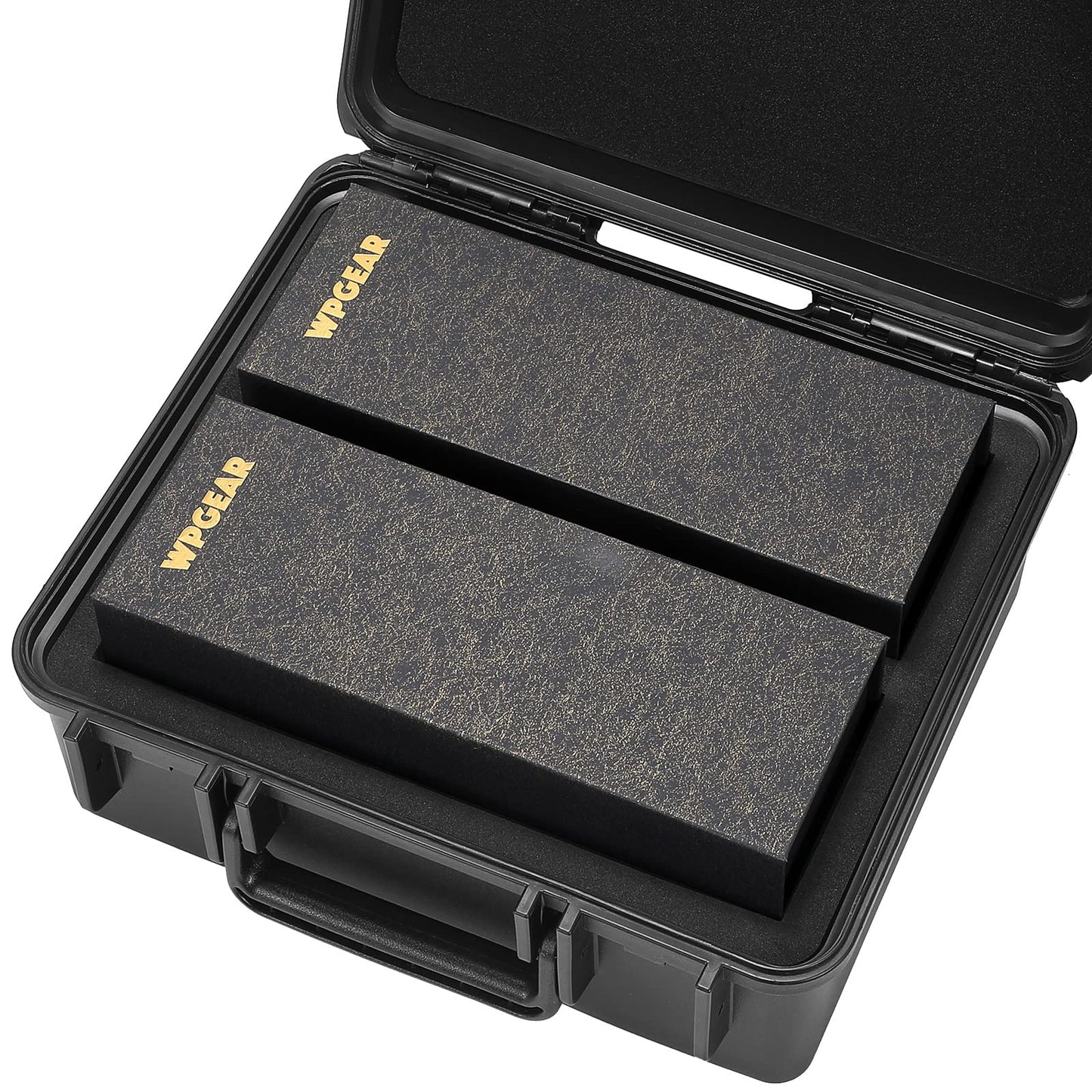 WPGEAR Waterproof Toploader Storage Boxes – Rugged Case Set for 570 3x4 35PT Toploaders and 115 One-Touch Card Holders